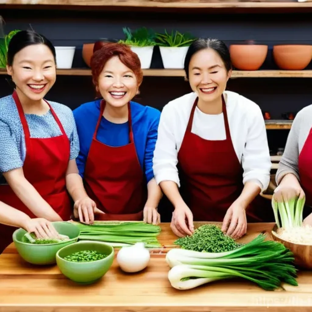 도시 발효실 운영 시 고객 참여 유도 방법 - **"A vibrant and engaging fermentation workshop scene. Diverse individuals, ranging from young adult...